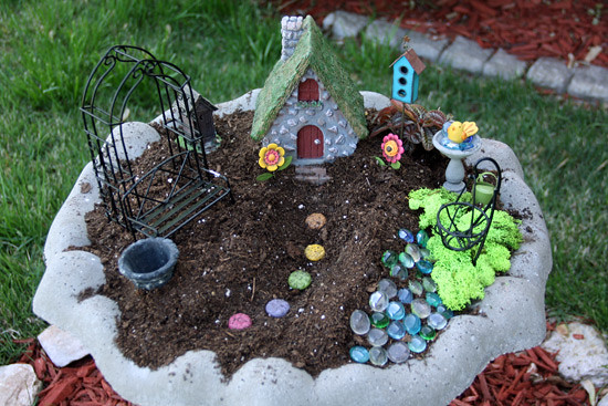 Fairy Garden Individual Moss Rocks - Fairy Garden Accessory or Fairy Garden  Idea