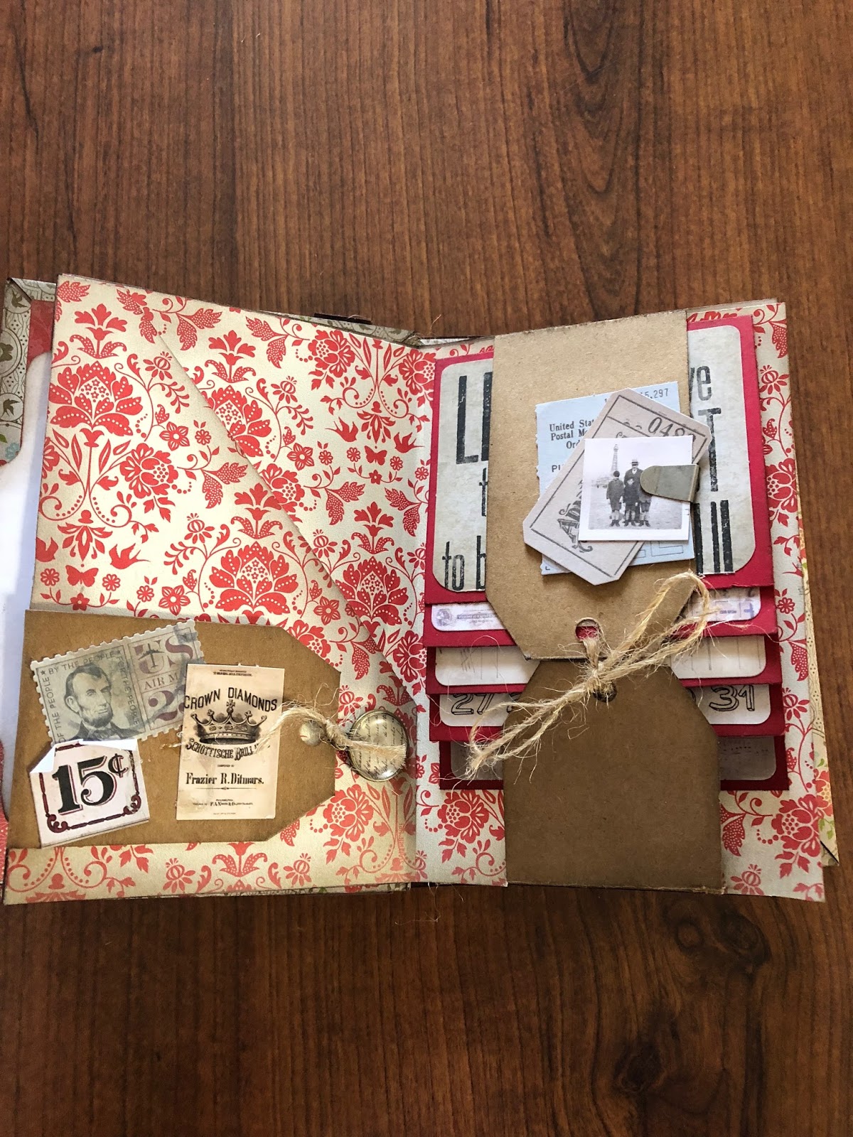 Scrapbooks and Junk Journals My First Journal or Mini Scrapbook.