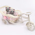 Wedding Cat Cake Topper in Tricycle's Basket