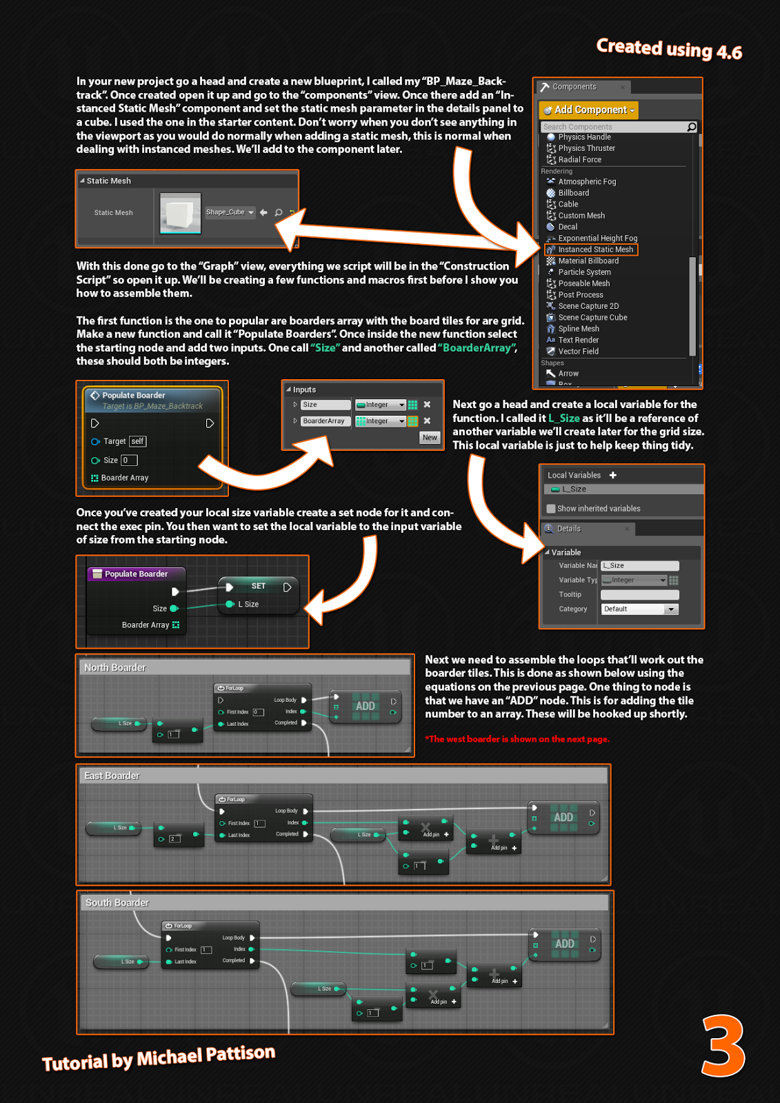 UE4 Tutorial Random Maze Generator