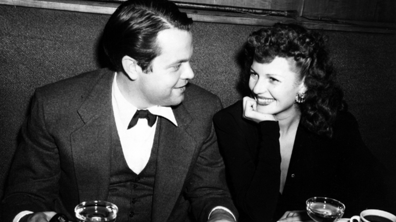 Rita Hayworth and Orson Welles
