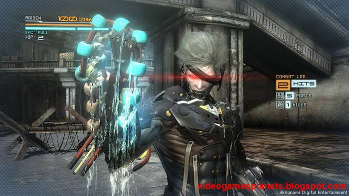 metal gear rising revengeance pc how to cut rock on pc
