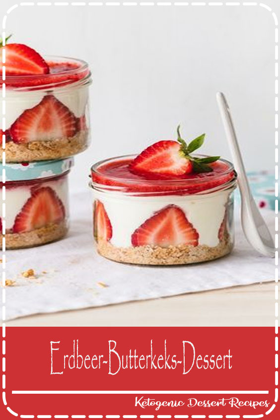 ErdbeerButterkeksDessert Delicious Little Bites