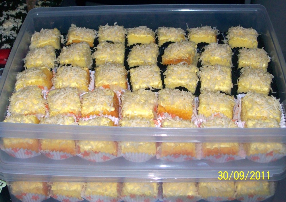 doyan kue: bolu keju potong tante Ani