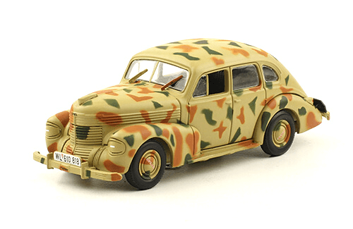 opel kapitän 1:43, vehiculos militares de la segunda guerra mundial 1:43