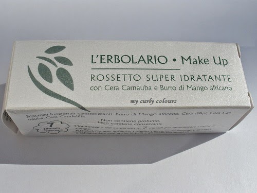 Packaging rossetti L'Erbolario