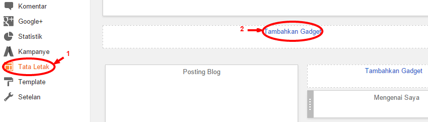 Membuat Tab Menu Bar dengan Mudah di Blogspot | Learn Process