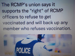 click pic - RCMP respect vaccine choice in Canada!