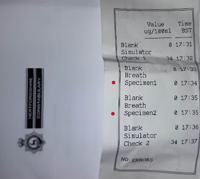 A driver with mental health was falsely arrested for driving under the influence of alchohol was given no support even though police were told of the mans condition.  Watford predator Police Officers where proved wrong with results of ZERO Alchohol.