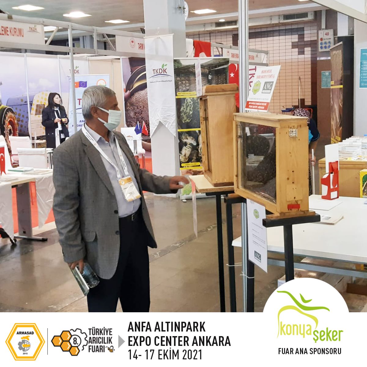 Armasad 8.Türkiye Arıcılık Fuarı 2021 ANKARA Altınpark fuar alanı
