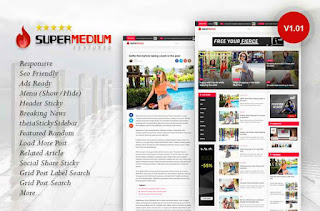 Download Template Blogger Supermedium v1.01 By WOW BT