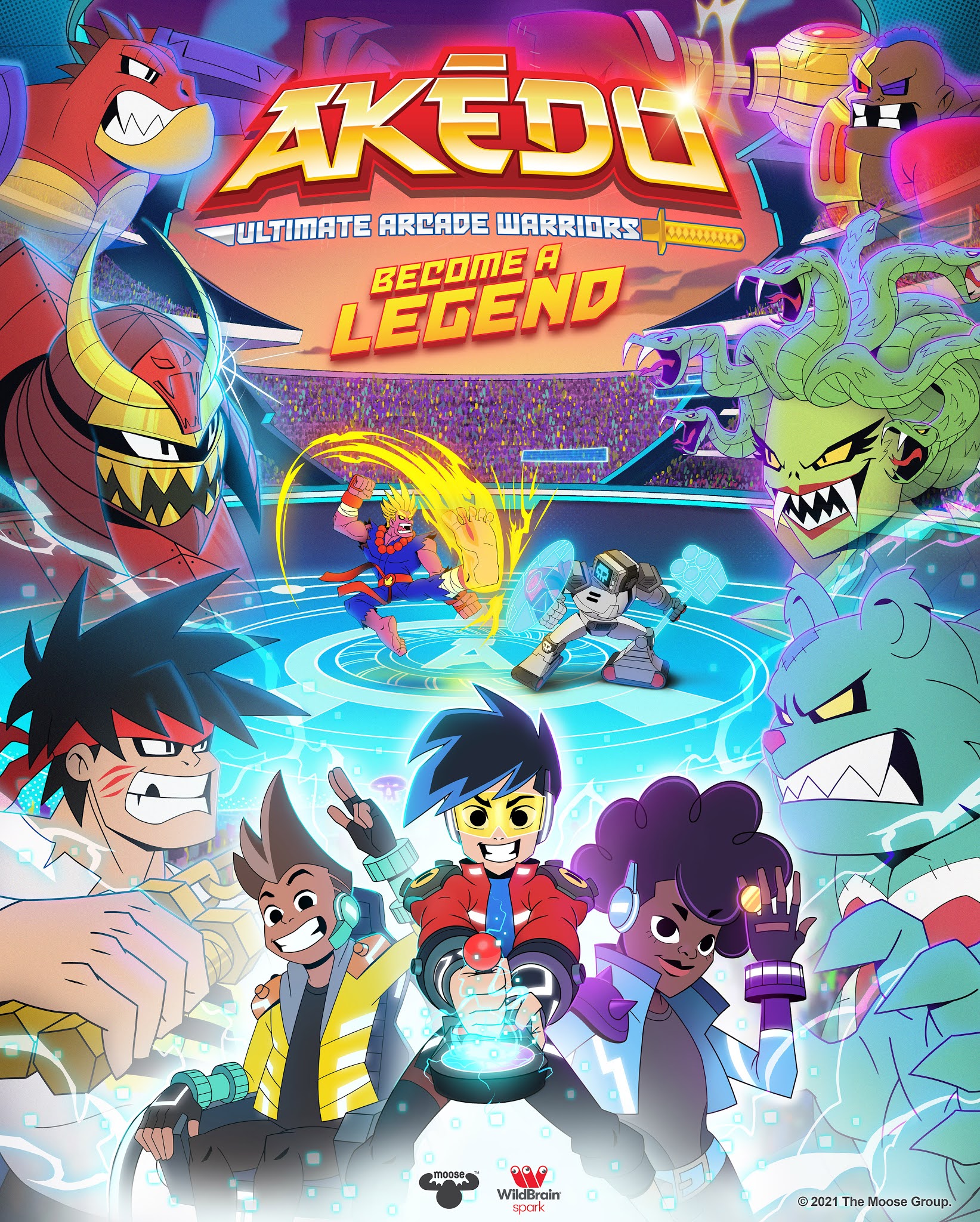 NickALive!: WildBrain and Nickelodeon Partner for 'Akedo – Ultimate Arcade  Warriors' Launch Campaign