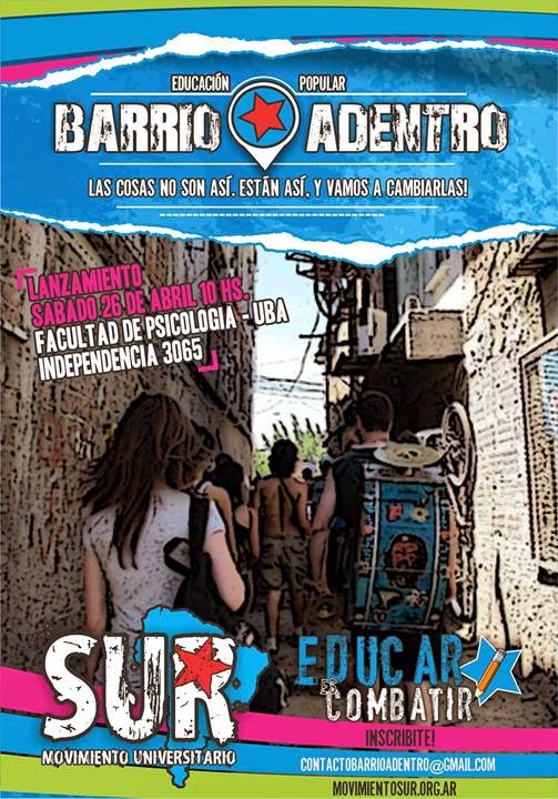 Cátedra Libre de Educación Popular Barrio Adentro