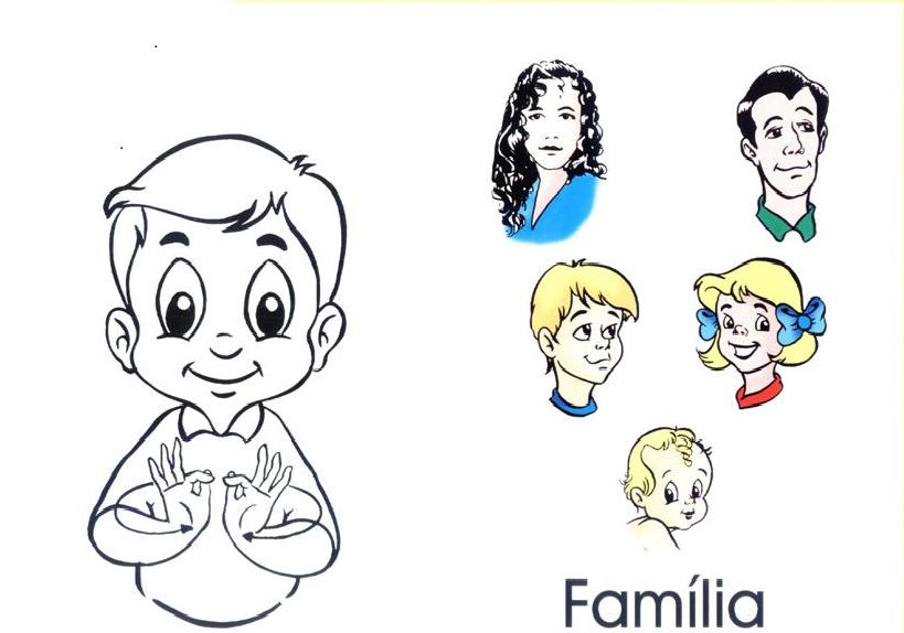 Cia da LIBRAS: SINAIS DE FAMILIA