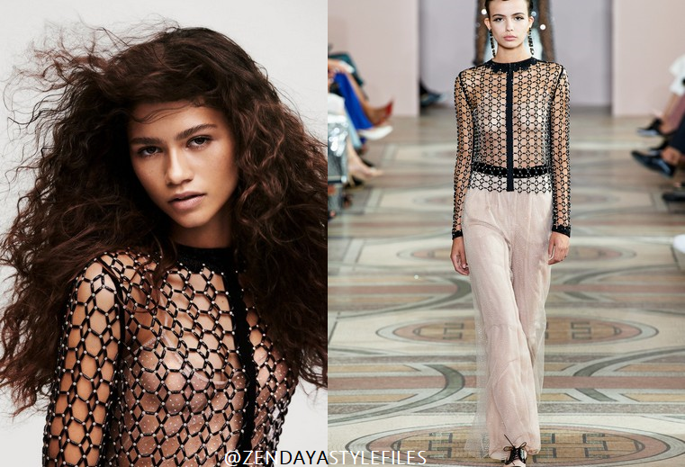 Zendaya - Zendaya Makes Her Grand Debut On The ELLE Magazine November Issue In Armani  PrivÃ¨!