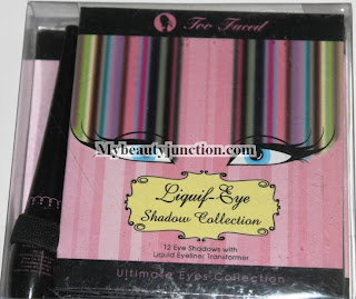 Too Faced Cosmetics Liquif-Eye shadow collection swatches, review and photos