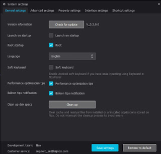 Setting Nox App Player Agar Lebih Ringan di PC Ram 2 Gb