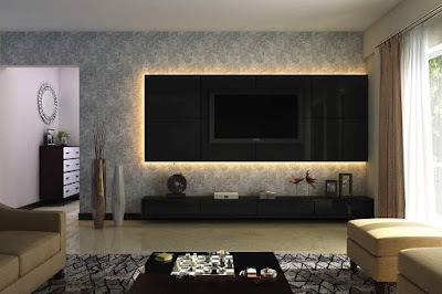 interior design for tv wall mounting