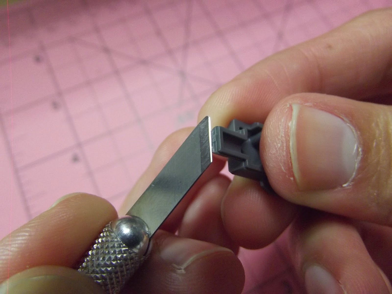 How to Remove Nubs on Gunpla Parts