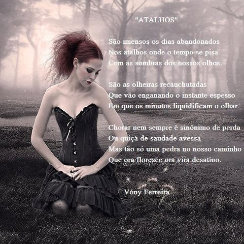 ATALHOS poema de Vóny Ferreira