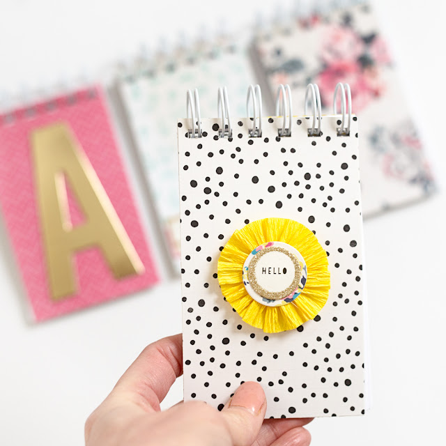 Stephanie Makes DIY Mini Notepads