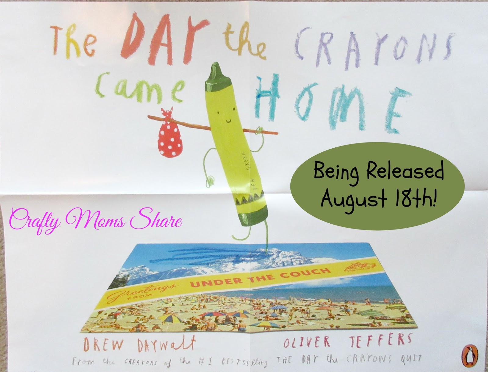 Crafty Moms Share The Day the Crayons Came Home Book Review Crafty Moms Share The Day the Crayons Came Home Book Review