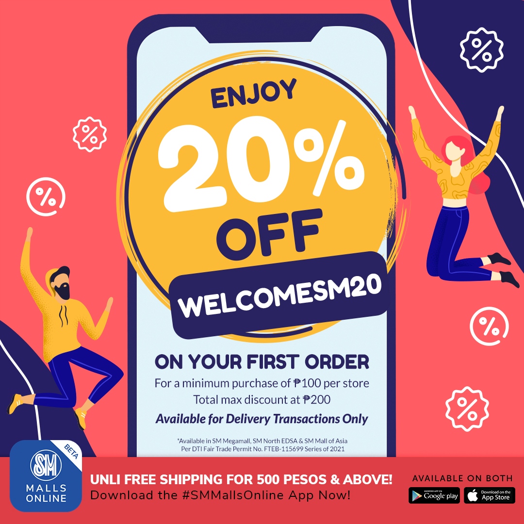 Now Available on SM Malls ONLINE! papemelroti