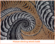 Gambar Hiasan Dinding Teknik Batik, Hiasan Keren
