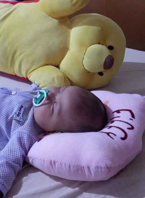 beli bantal khas untuk baby, harga bantal bayi jenama fiffy, gambar bantal fiffy, kelebihan guna bantal khas bayi untuk tidur