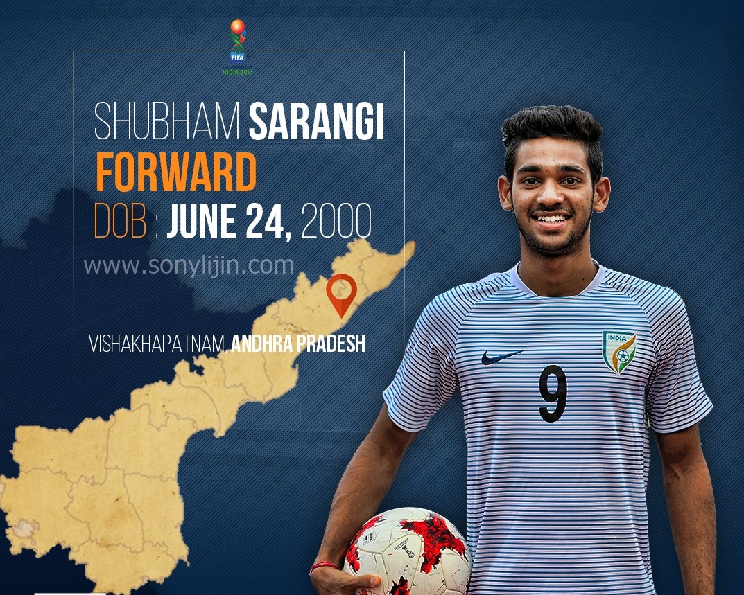 Shubham Sarangi Indian football player profile