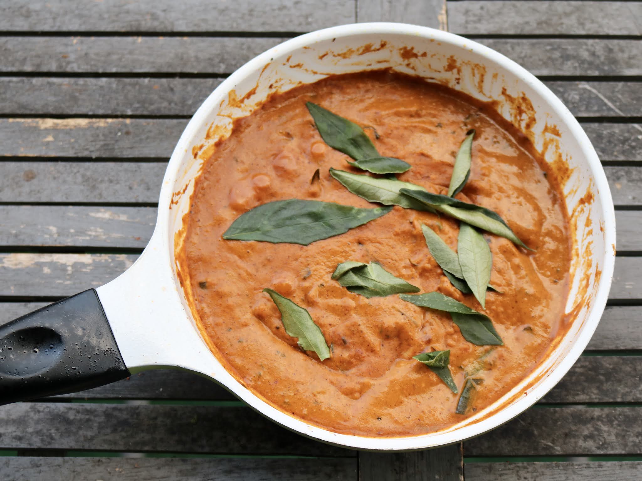 Auberginen in Nusstunke Auberginen in Nusstunke