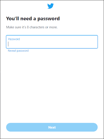 Set a password for login each time