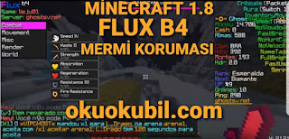 Minecraft 1.8 Flux B4 Mermi Koruması İndir