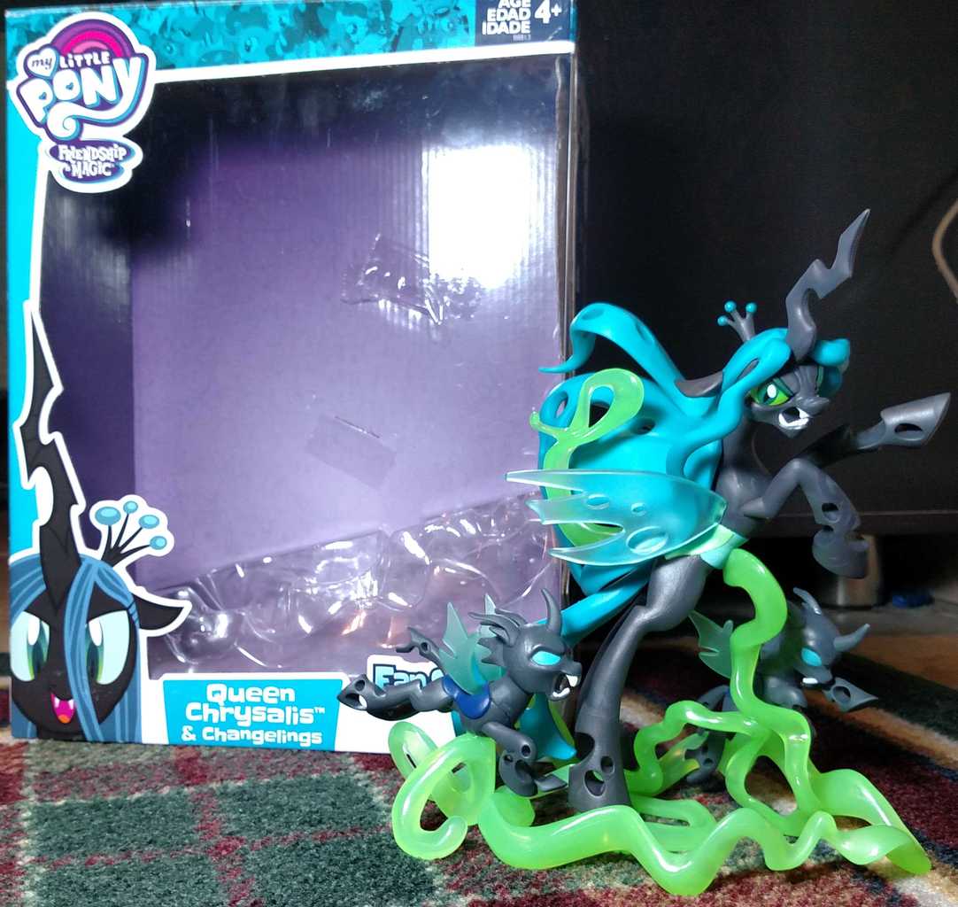 my little pony guardians of harmony fan series sculpture queen chrysalis