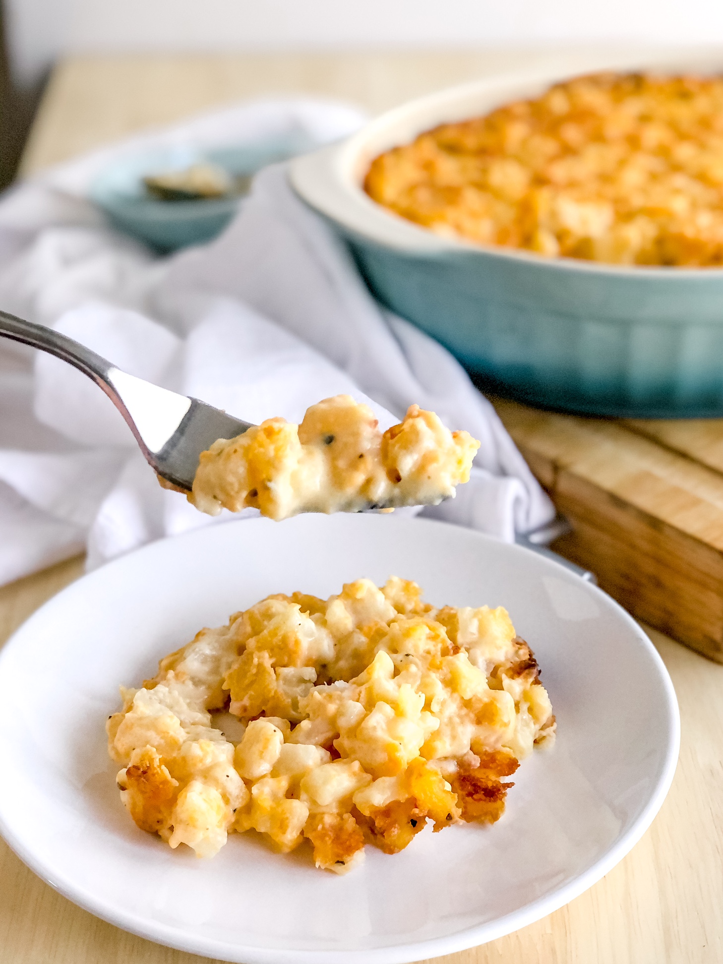 Cheesy Funeral Potato Casserole