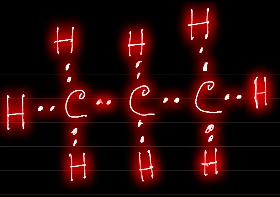 C3h8 Lewis Structure Valence Electrons Formal Charge