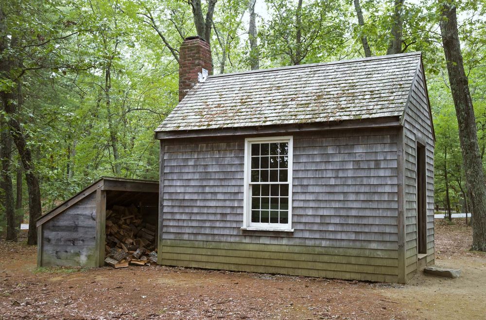 Henry David Thoreau's hut