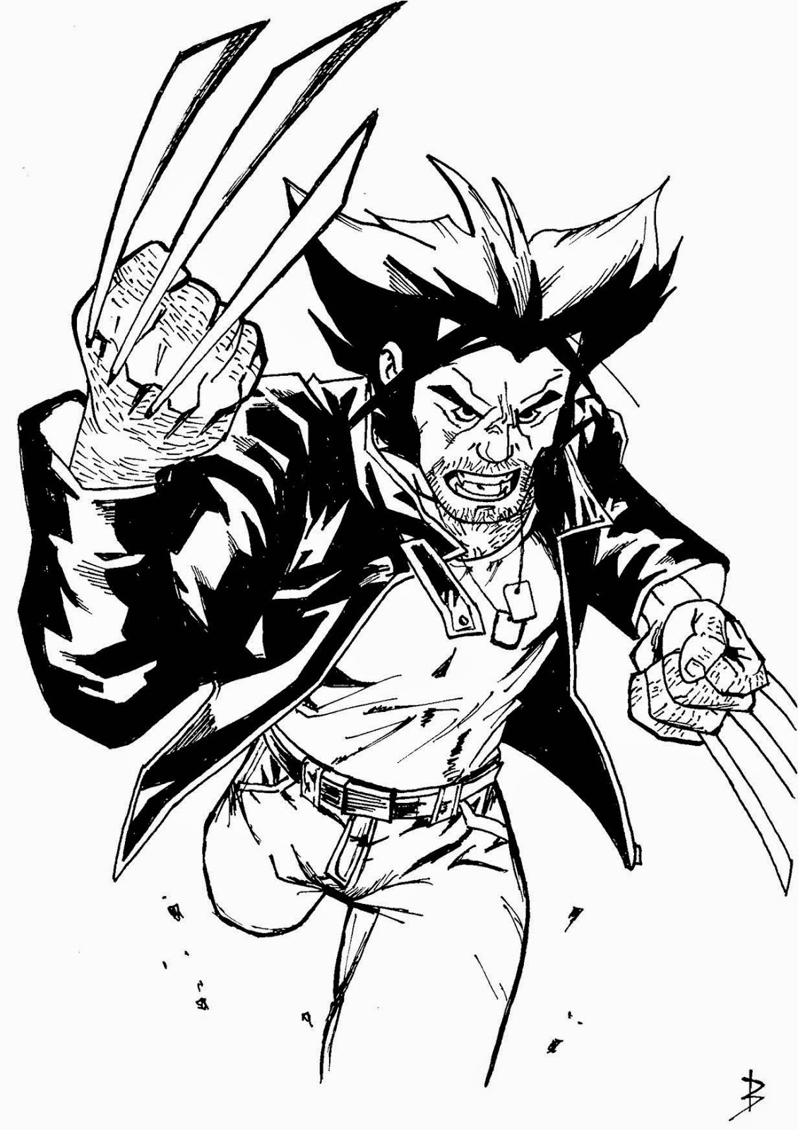illustration & cie: MARVEL - WOLVERINE