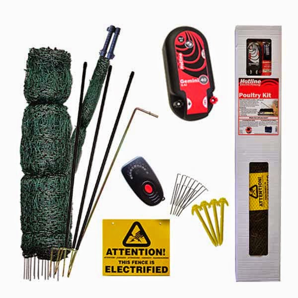 Flyte So Fancy Electric Fencing Kits for Poultry Protection