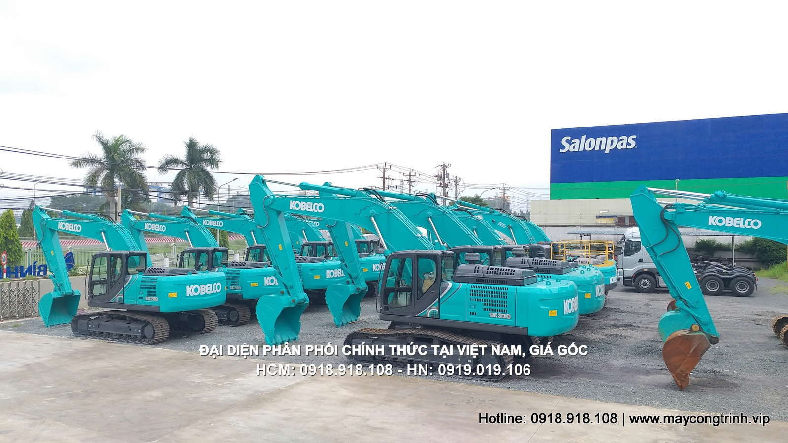 Máy Xúc đào Kobelco, Sản phẩm