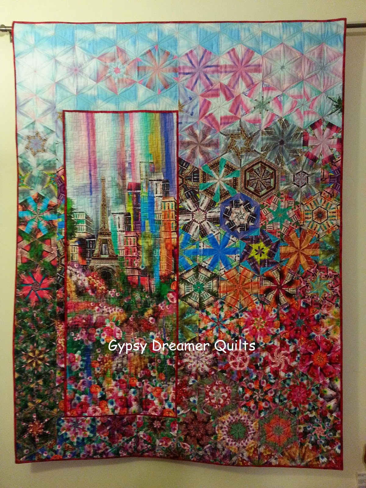 Gypsy Dreamer Quilts: Hexified Panel Quilt/OBW Tips & Tutorials