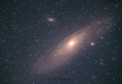 Astrofotografie Andromedagalaxie M31 NGC224
