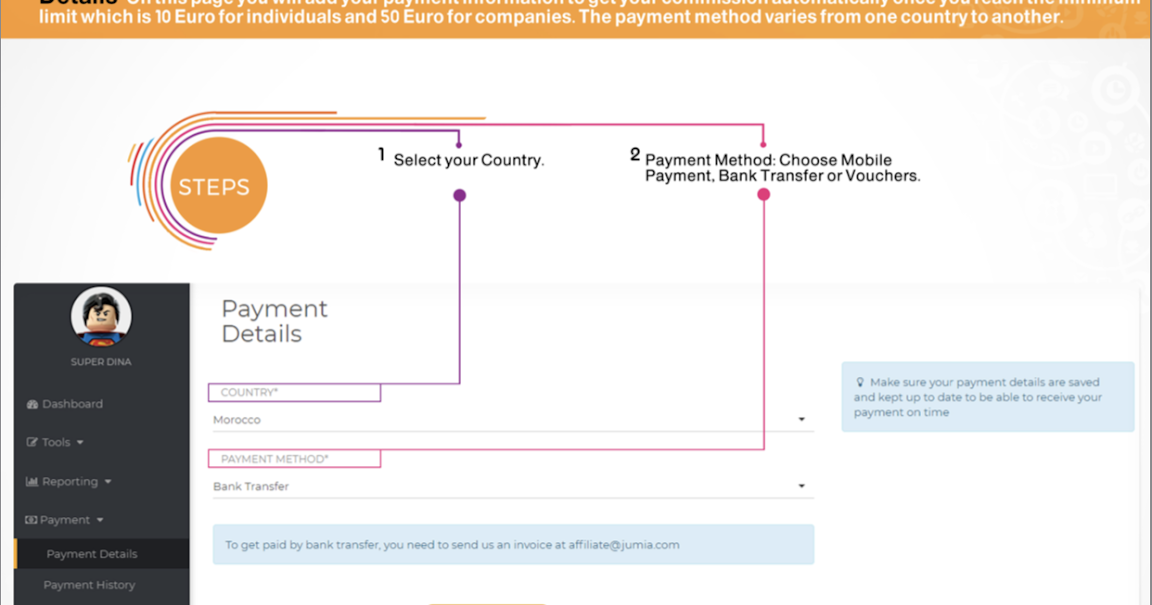 How to Set up Your Jumia’s Payment Form