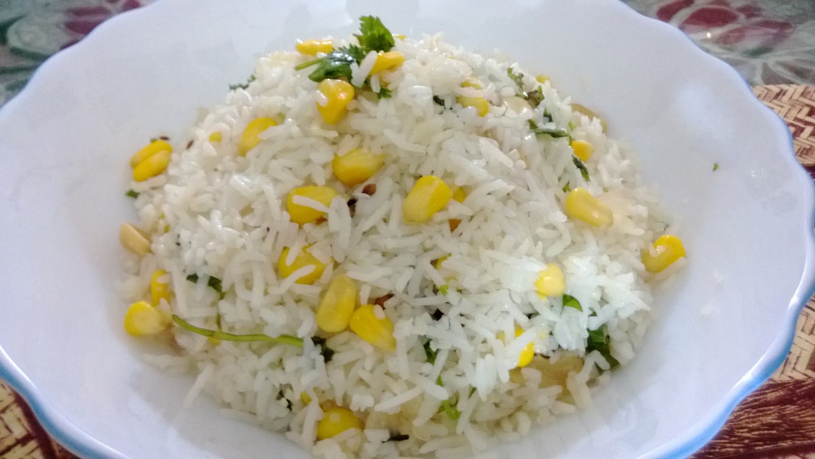 Bon Appétit CORN PULAO (PILAF)