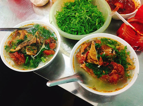 Nam Dinh Fish Vermicelli imbued with the taste of the homeland
