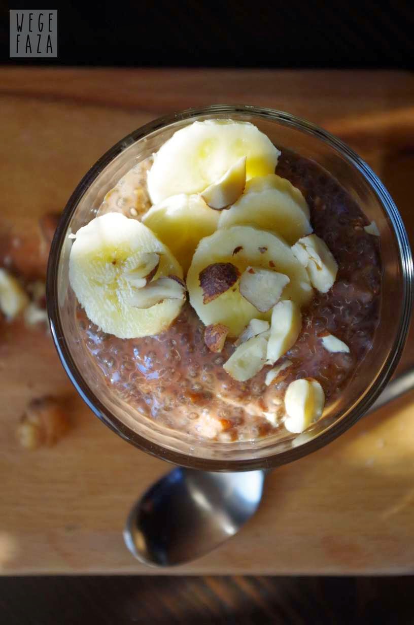 wegefaza Pudding chia, czekoladowoorzechowy