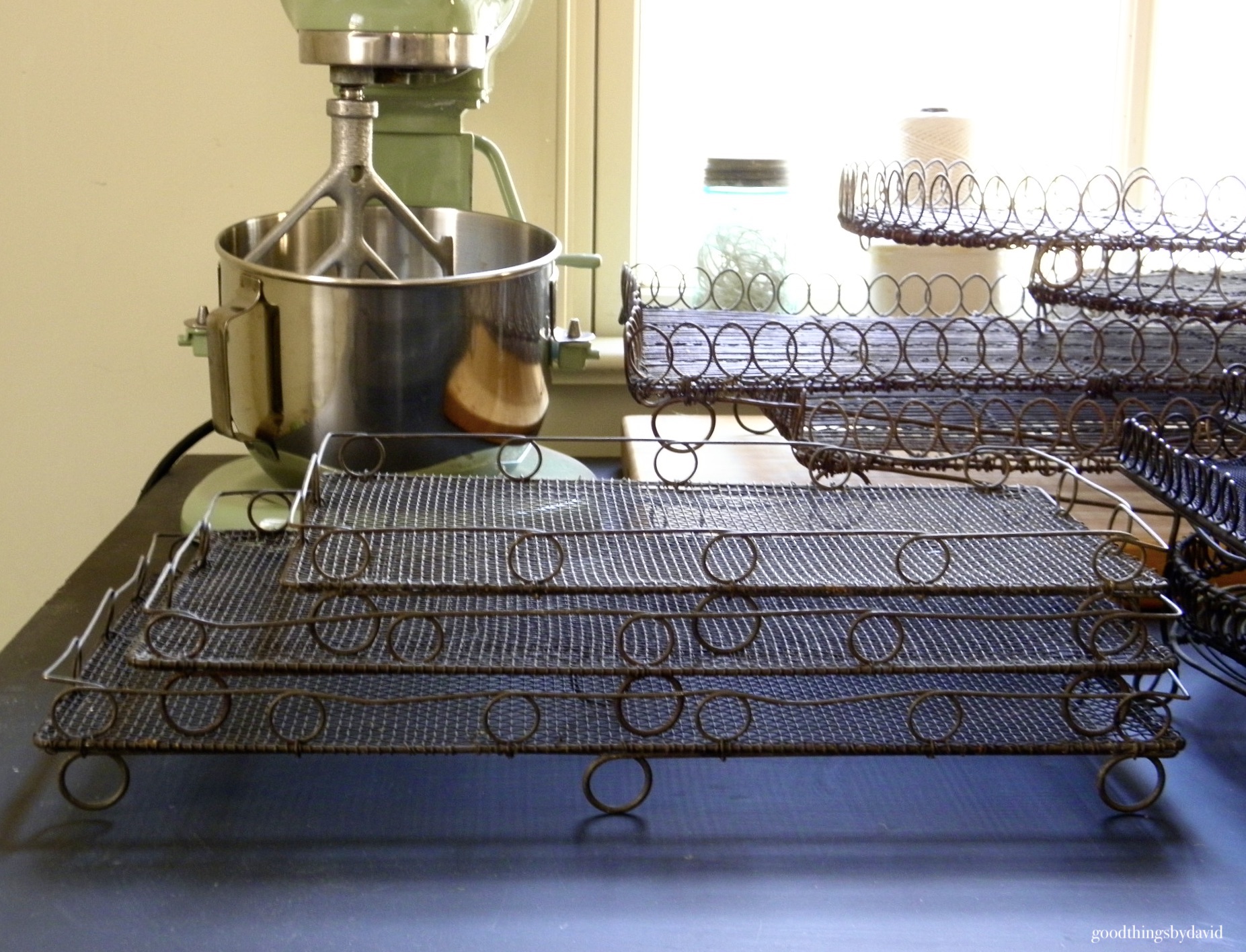 Collectible Wirework Cooling Racks