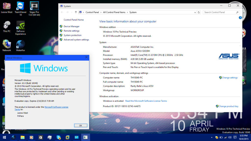 Windows 10 Pro Technical Preview Build 10049 Download - Download Arena