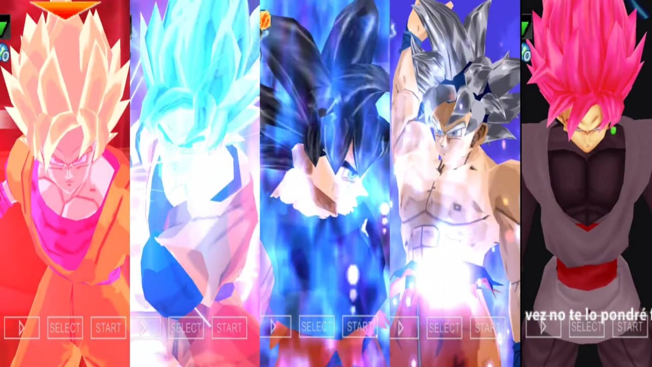 Dragon Ball Super Goku All Forms and Transformations
