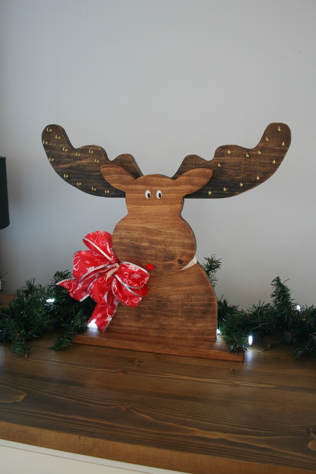 Free Printable Rustic Christmas Moose